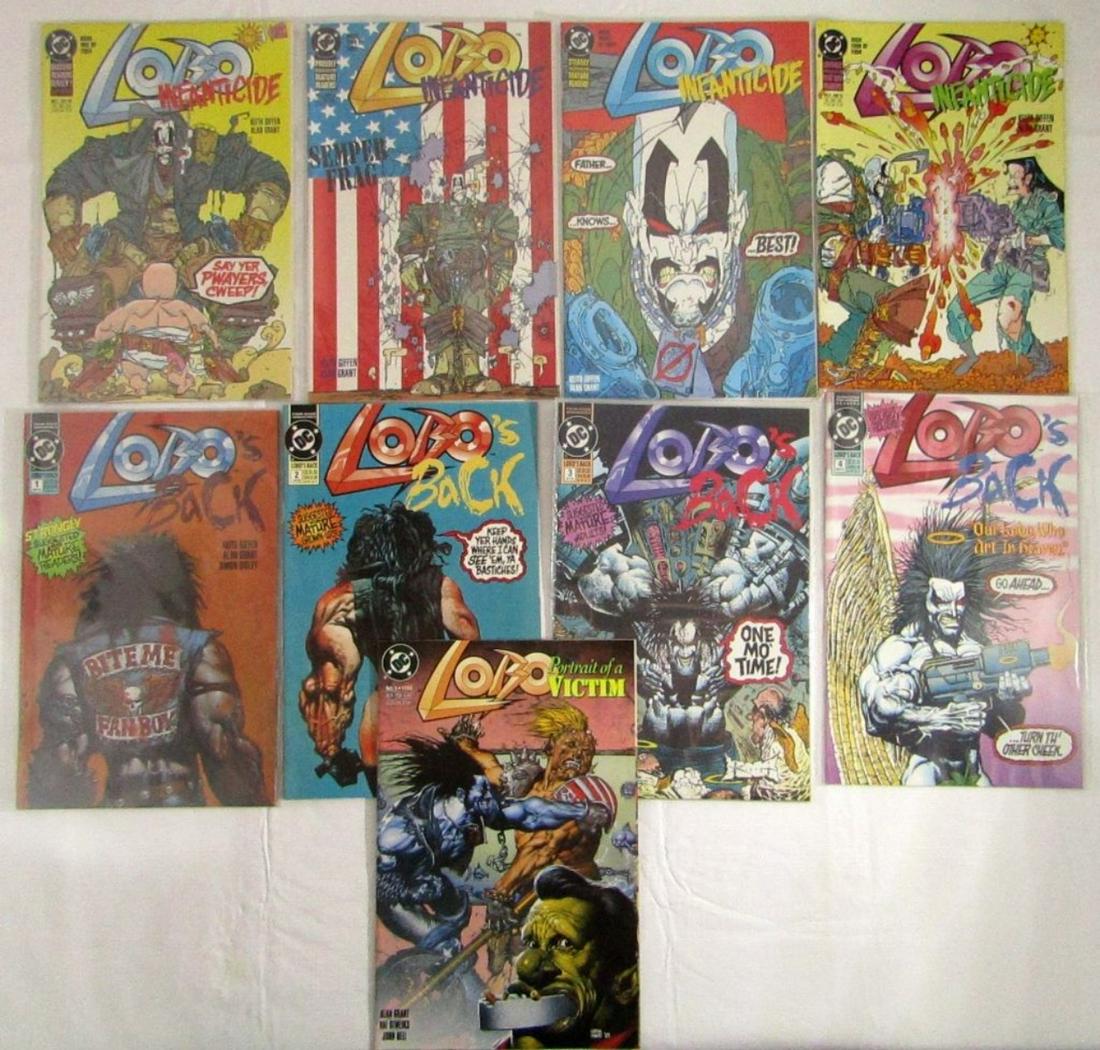 (9) DC LOBO INFANTICIDE #1-#4, LOBO's BACK (1 of 3)