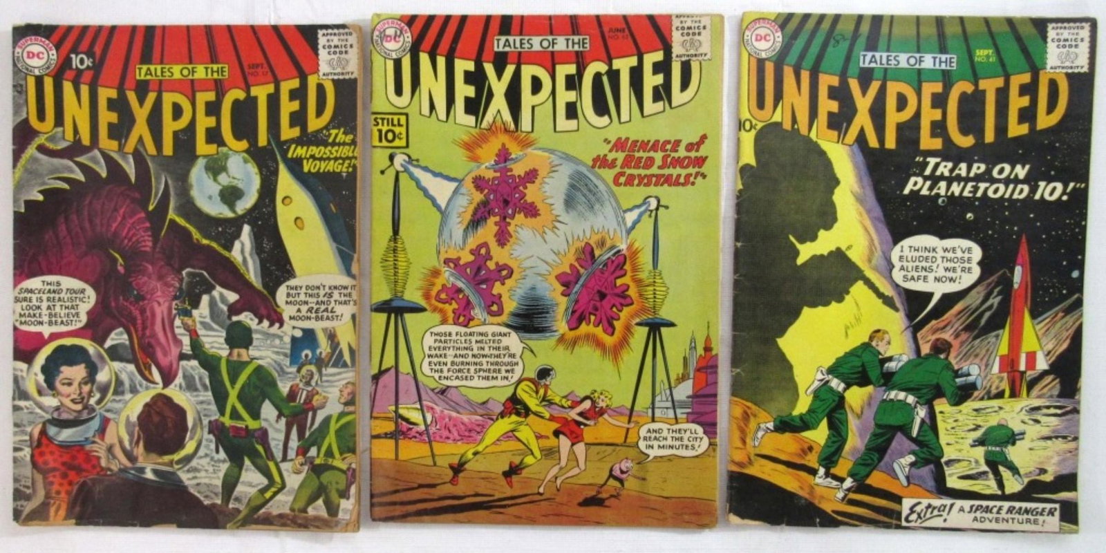 (3) DC 10c TALES OF THE UNEXPECTED (1 of 1)