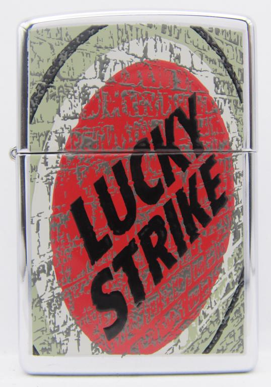 1998 Lucky Strike Logo Zippo Lighter - Unfired! (1 of 4)