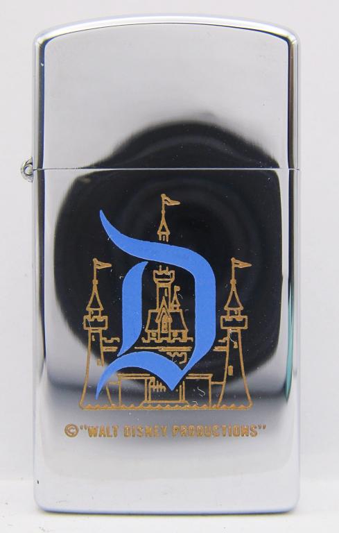 1971 Disneyland Disney Castle Zippo Slim Lighter (1 of 4)
