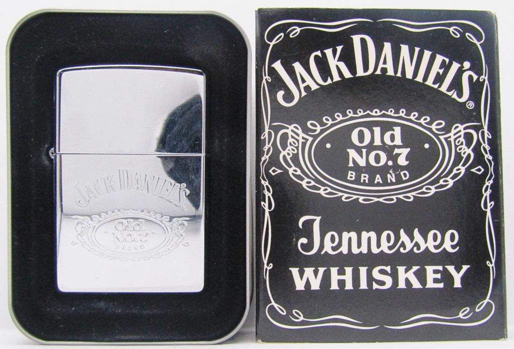 1999 Jack Daniels Whiskey Old No. 7 Zippo Lighter