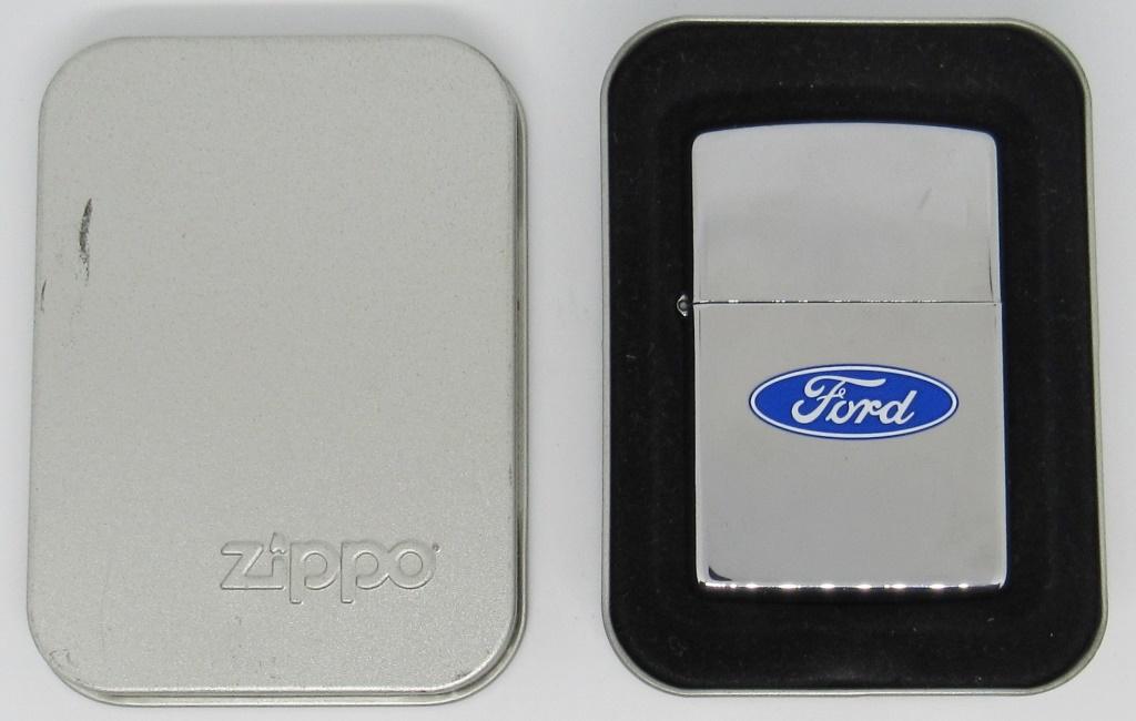 2006 ZIPPO LIGHTER, FORD OVAL LOGO (1 of 5)