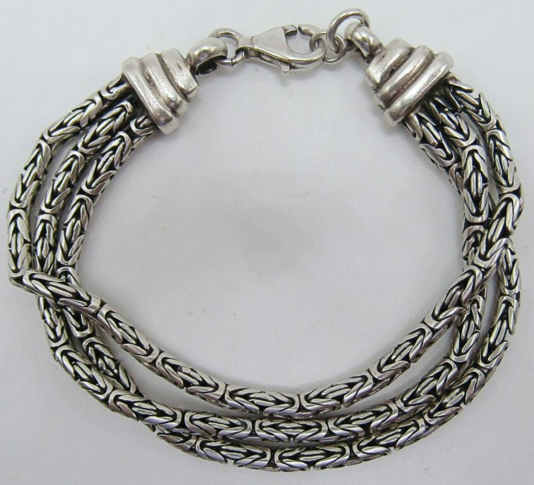Byzantine Sterling Bracelet (1 of 4)