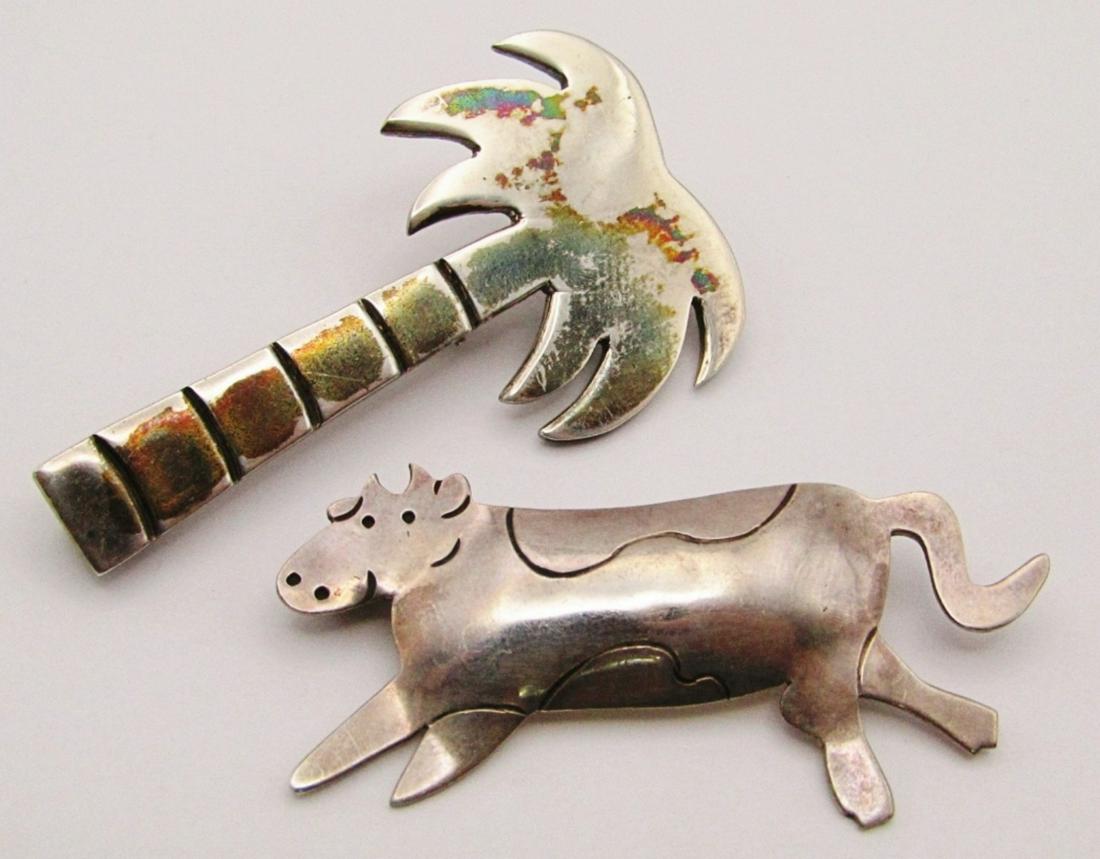 MEXICO 925 TT-02 COW PIN / PENDANT plus (1 of 4)