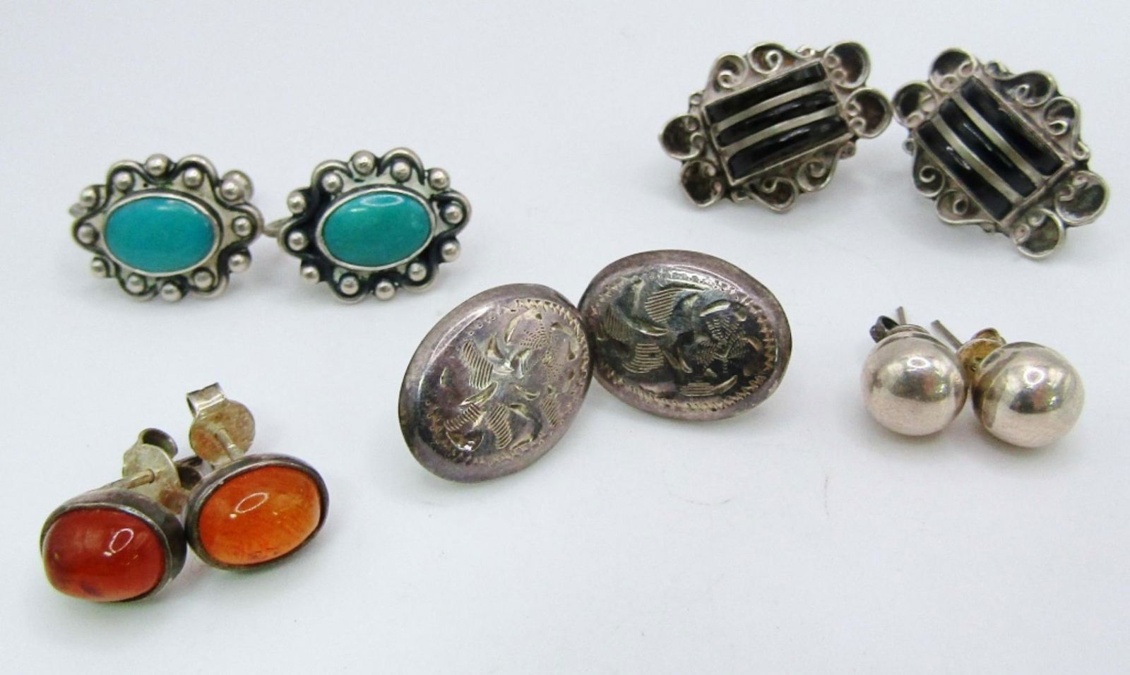 (5) Mixed Sterling Earrings (1 of 7)