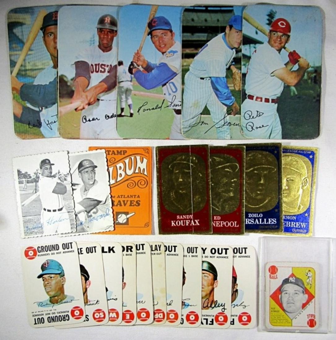 TOPPS ODD ISSUE VINTAGE LOT - 1965 EMBOSSSED (1 of 11)