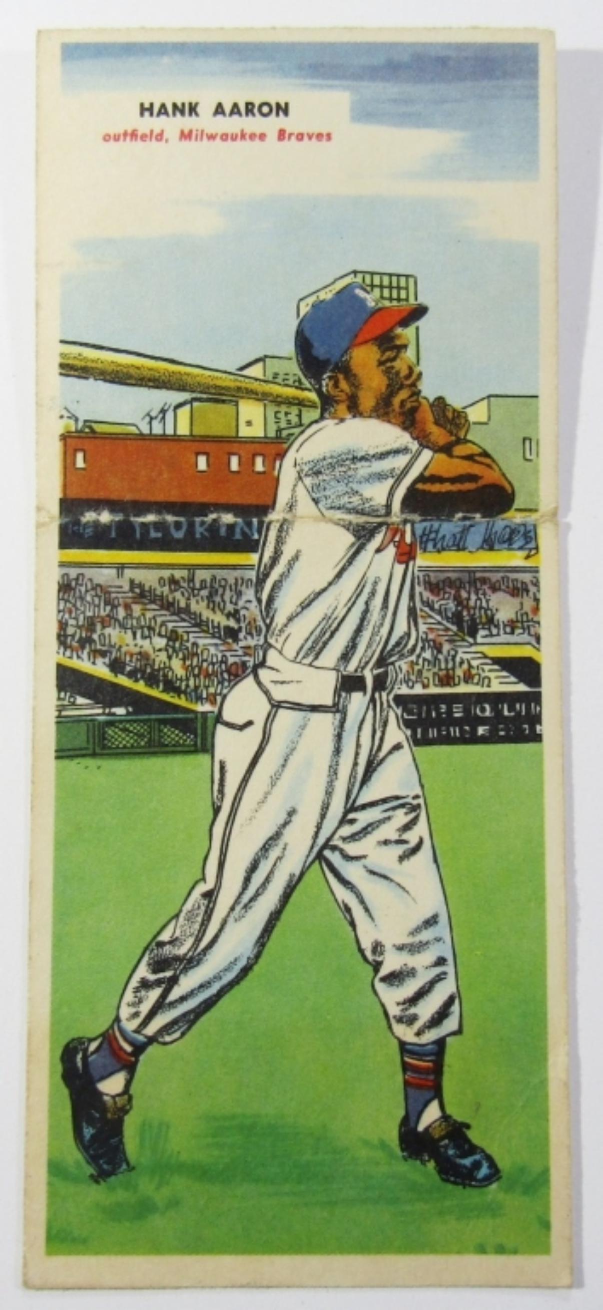 1955 Topps Double Headers Hank Aaron (1 of 3)