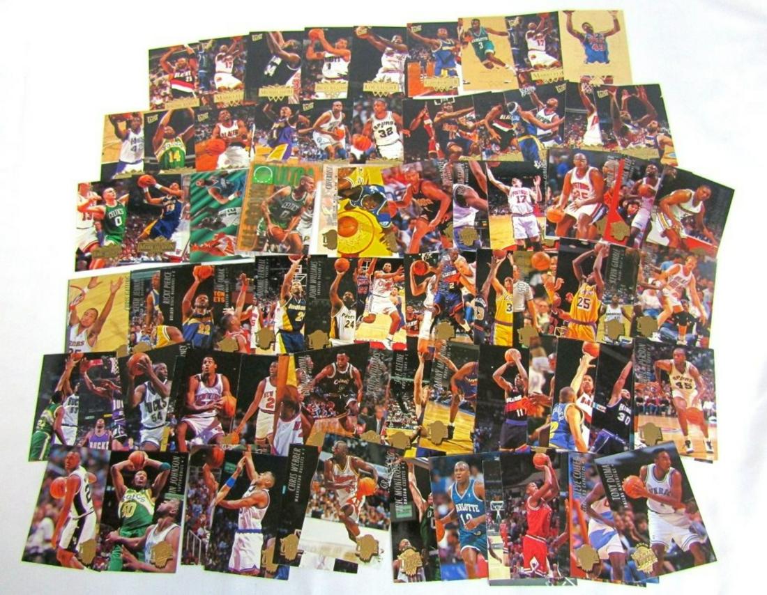 (78) FLEER ULTRA BASKETBALL CARDS w/STARS & ROOKIE (1 of 5)