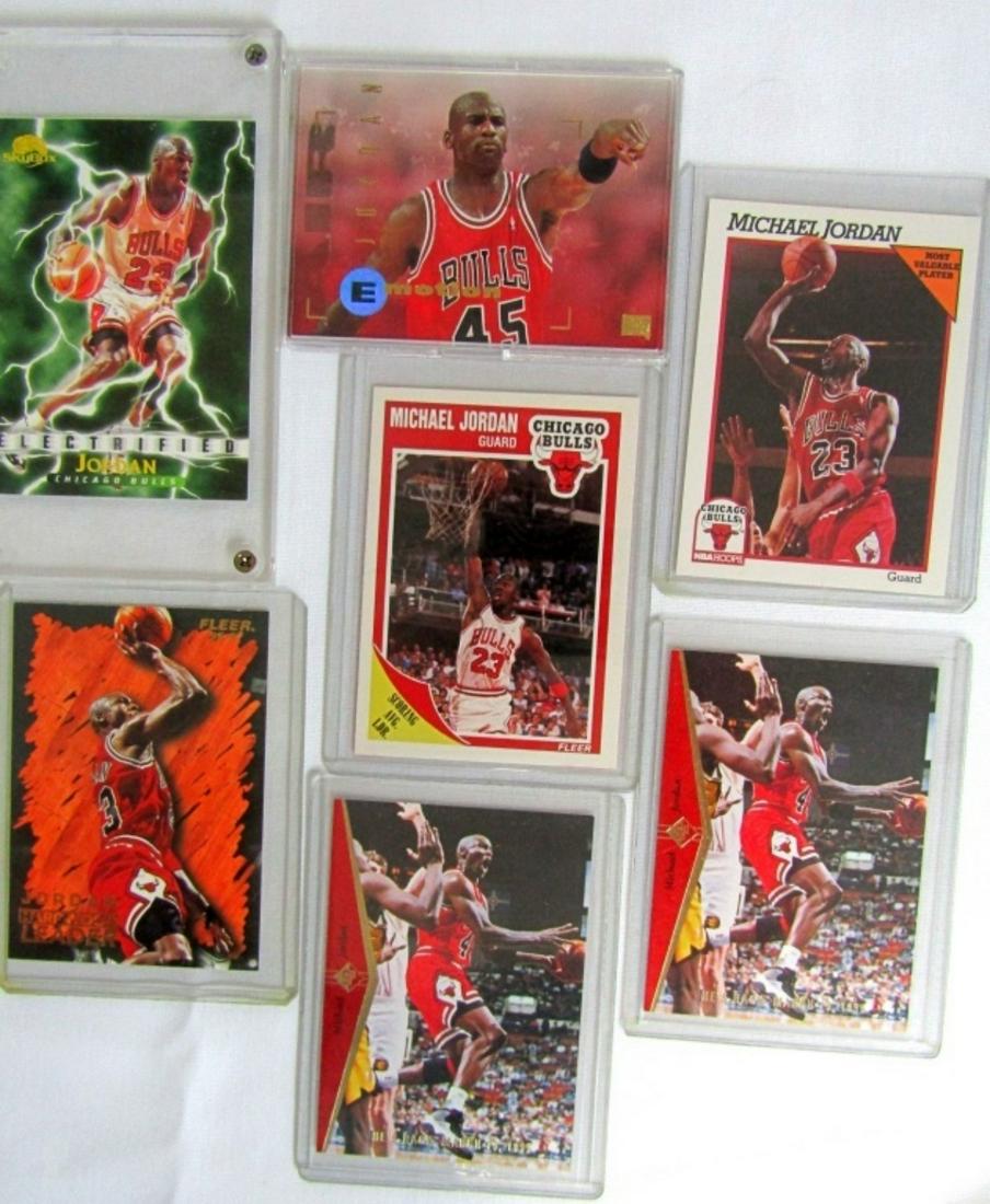 (7) MICHAEL JORDAN BASKETBALL CARDS (1 of 3)