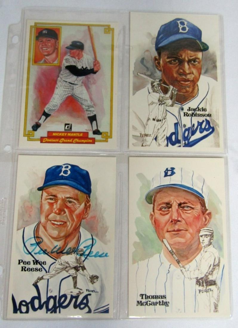 PEE WEE REESE AUTO PEREZ STEELE CARD plus (1 of 3)
