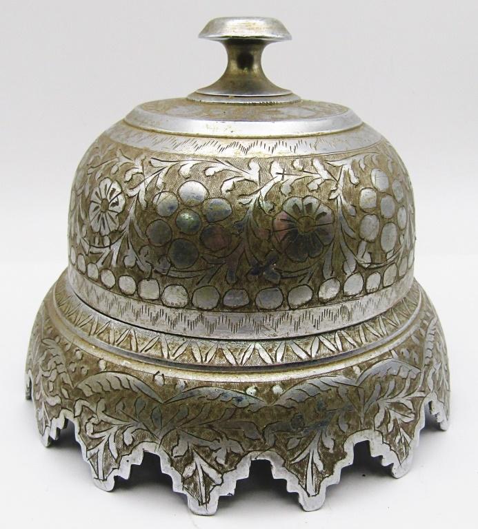 Vintage Thorens Silver Metal Music Box (1 of 7)