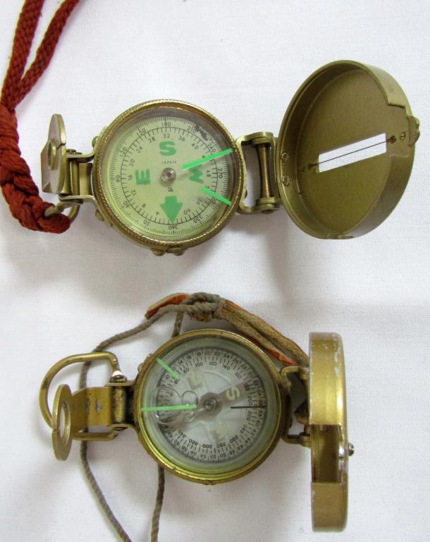 (2) LENSATIC COMPASSES LQUID FILLED (1 of 10)