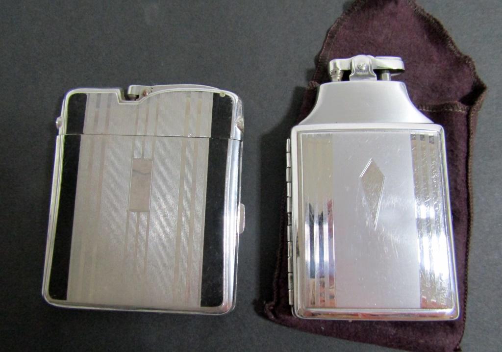 1930 & 1940 Ronson Cigarette Case/Lighter! (1 of 3)
