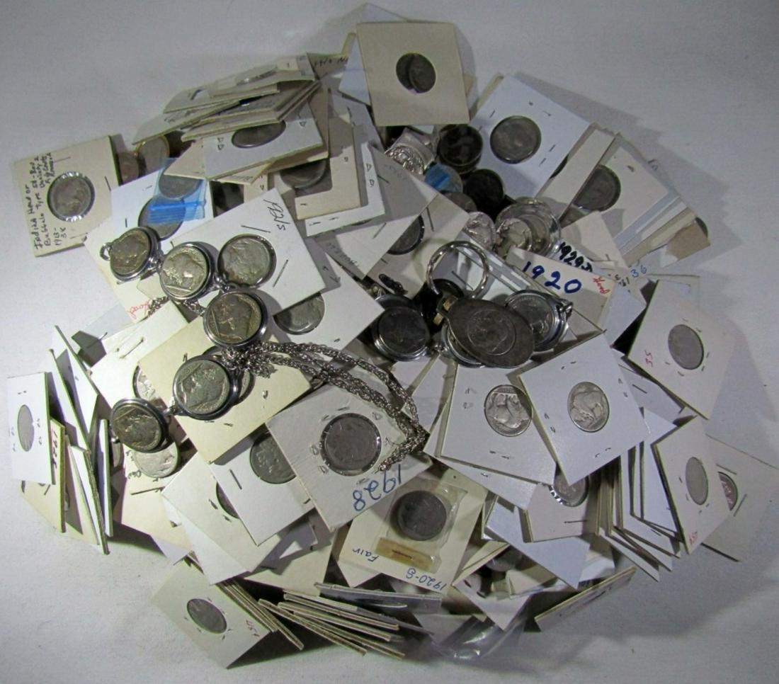 500 NO DATE BUFFALO NICKELS (1 of 5)