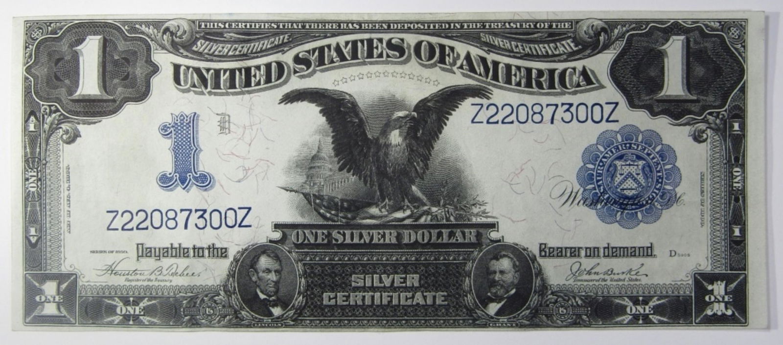 1899 $1 BLACK EAGLE SILVER CERTIFICATE (1 of 2)