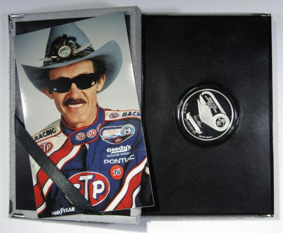 1992 RICHARD PETTY 1oz .999 SILVER MEDAL (1 of 4)