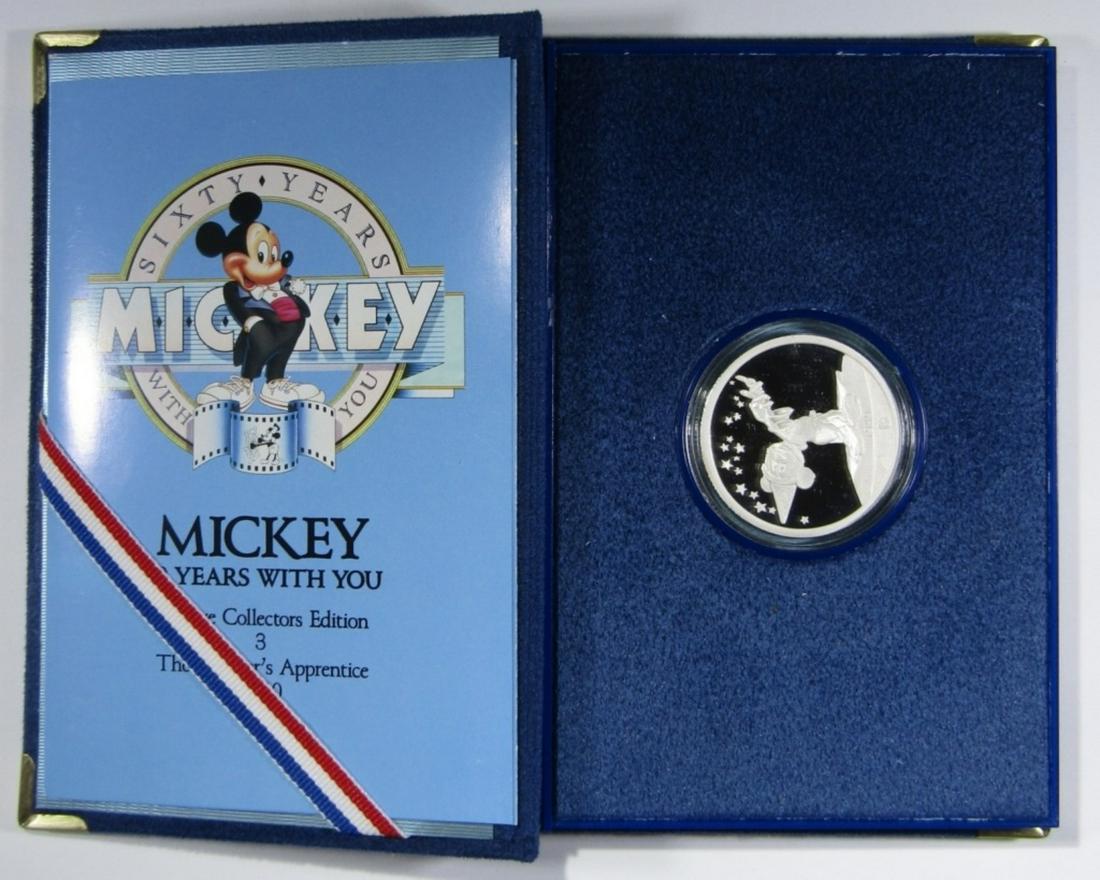 1988 SORCERERS APPRENTICE 1oz 999 SILVER (1 of 5)