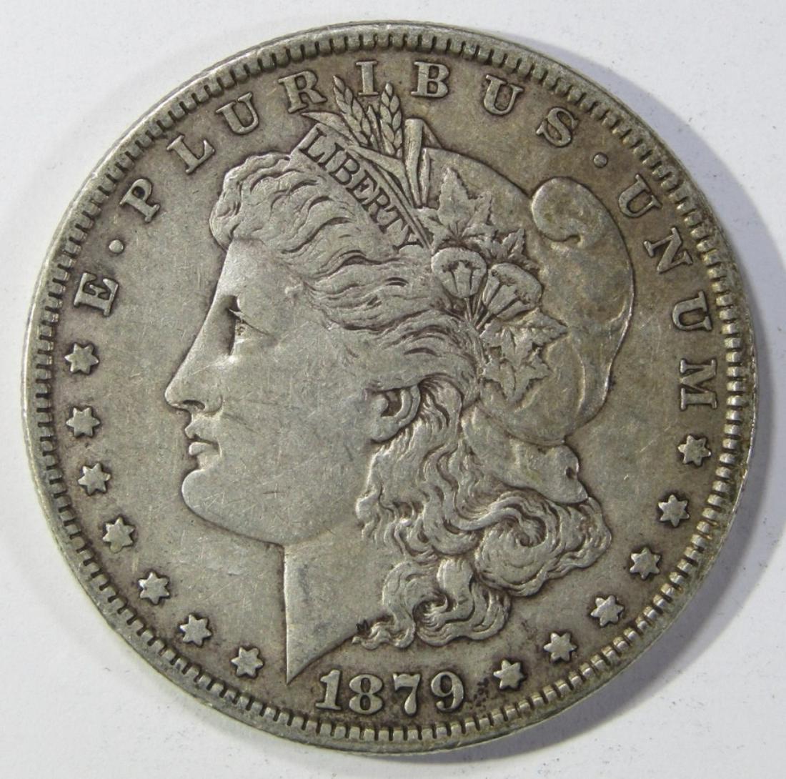1879 MORGAN DOLLAR VF (1 of 2)