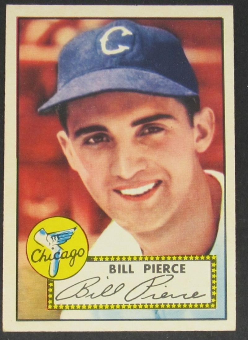1952 Topps #98 BILL PIERCE EM+: RED BACK - GREAT COLOR & GLOSS