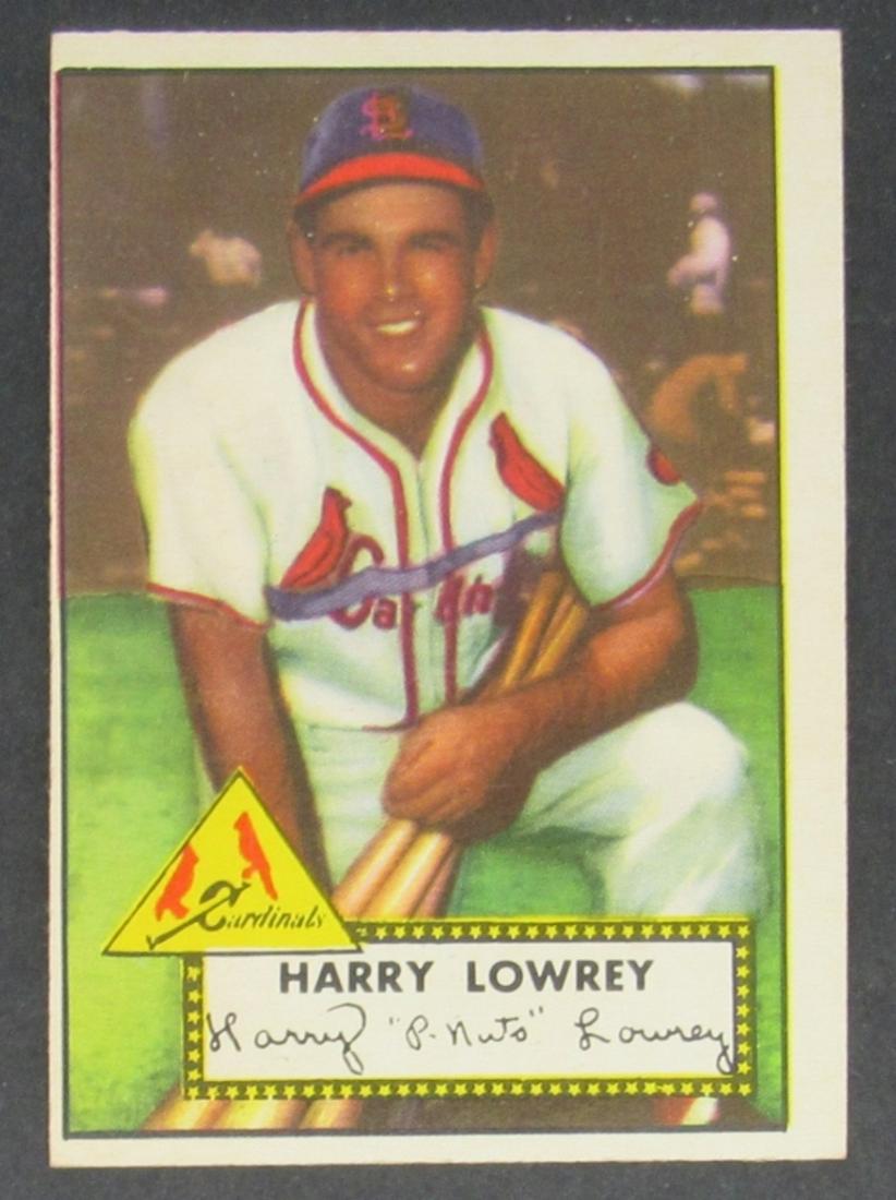 1952 Topps #111 HARRY LOWREY EM o/c: RED BACK - GREAT COLOR & GLOSS