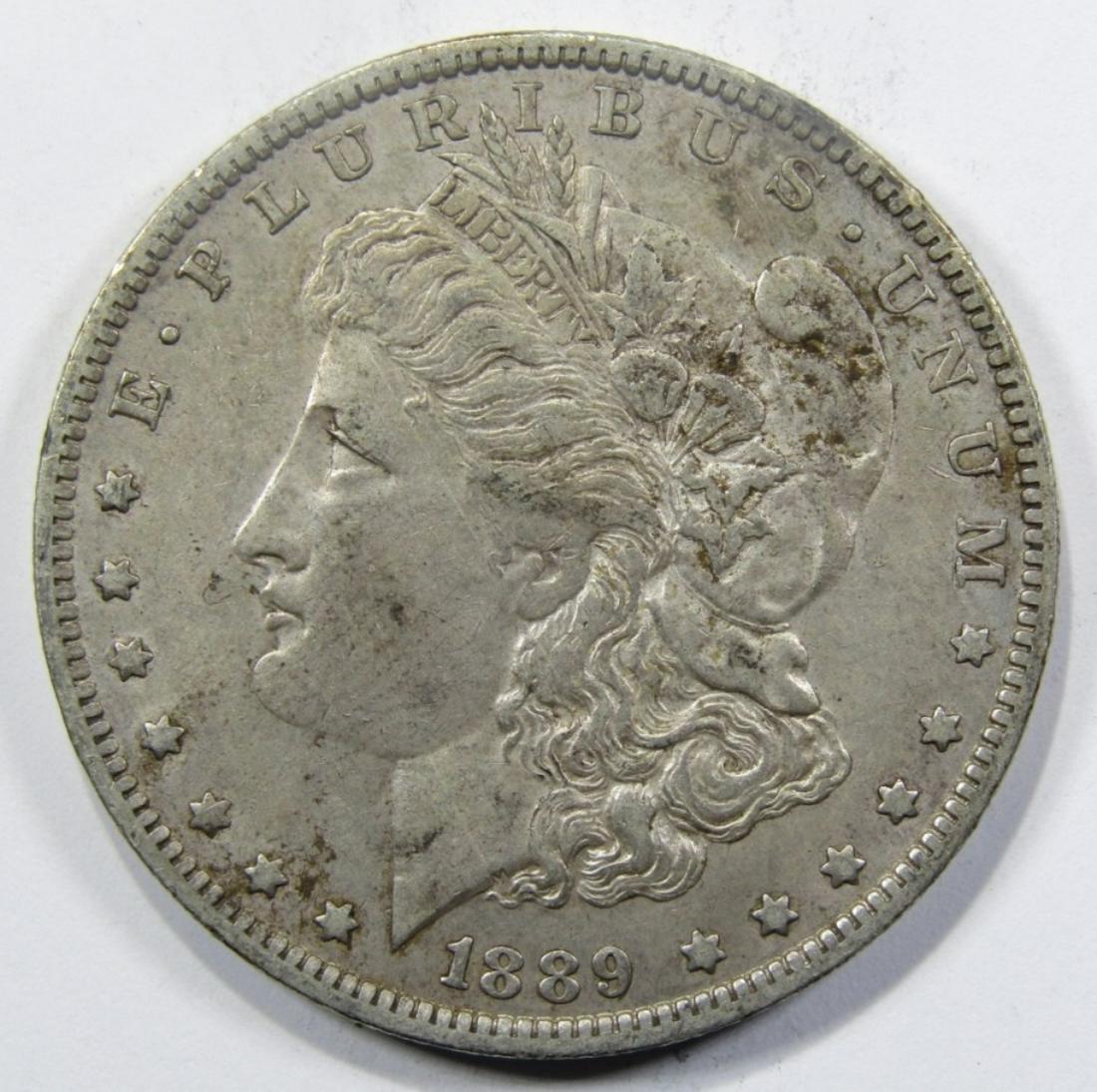 1889-O MORGAN DOLLAR VF: ONE STOP SHOP FOR ANTIQUES, COLLECTIBLES, AND COINS