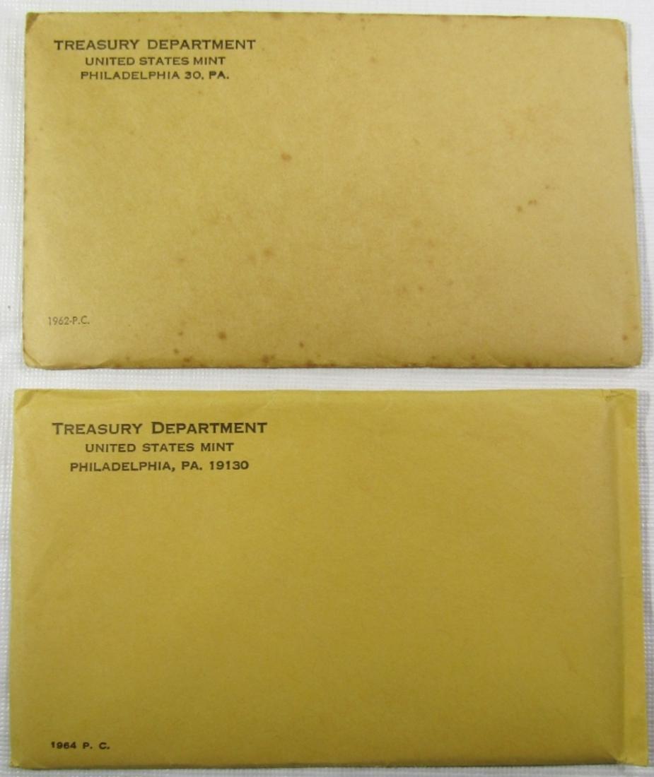 1962 AND 1964 PROOF SETS UNOPENED (1 of 2)