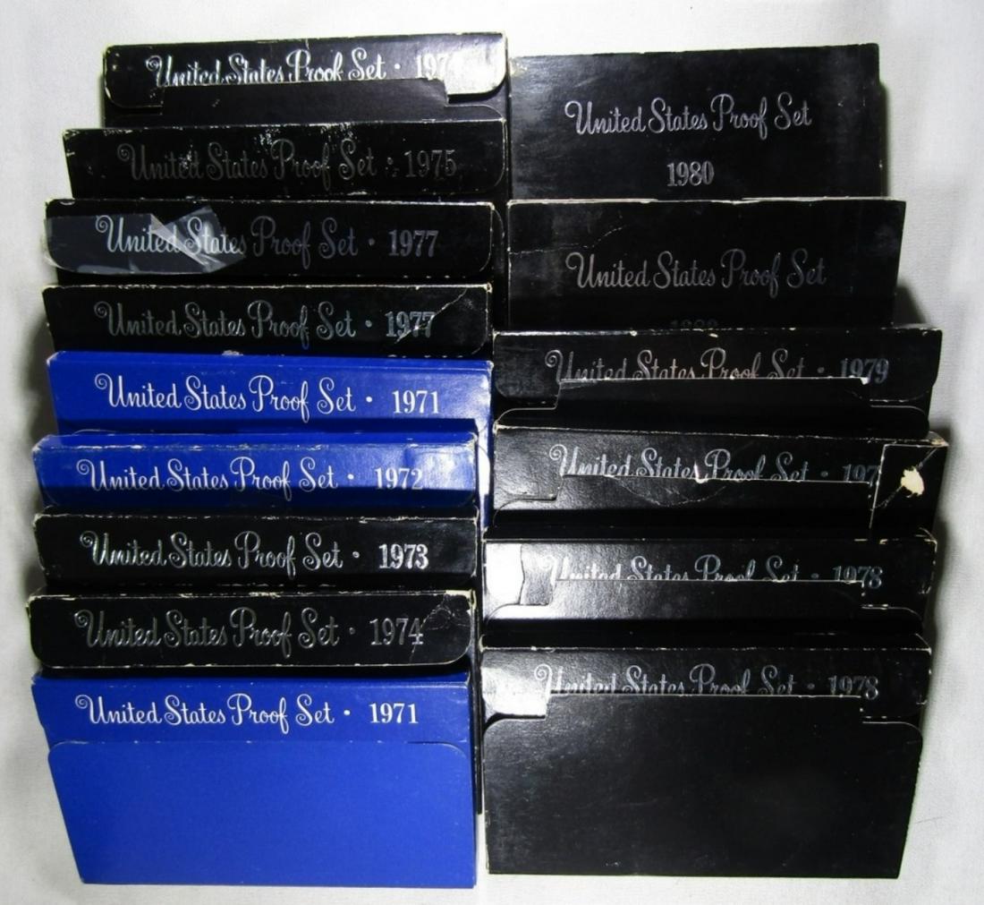 15. U.S PROOF SETS IN ORIG PACKAGE (1 of 2)