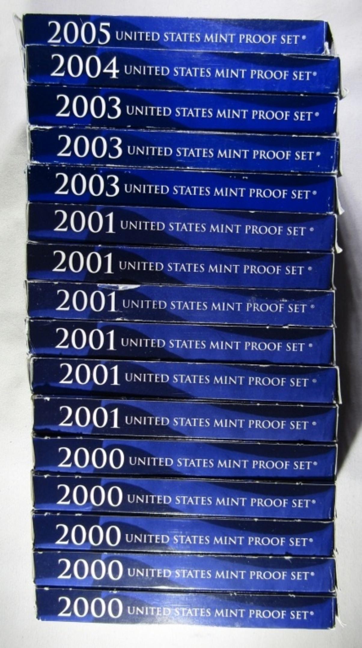 (16) PROOF SETS IN OGP - SEE DETAILS (1 of 2)