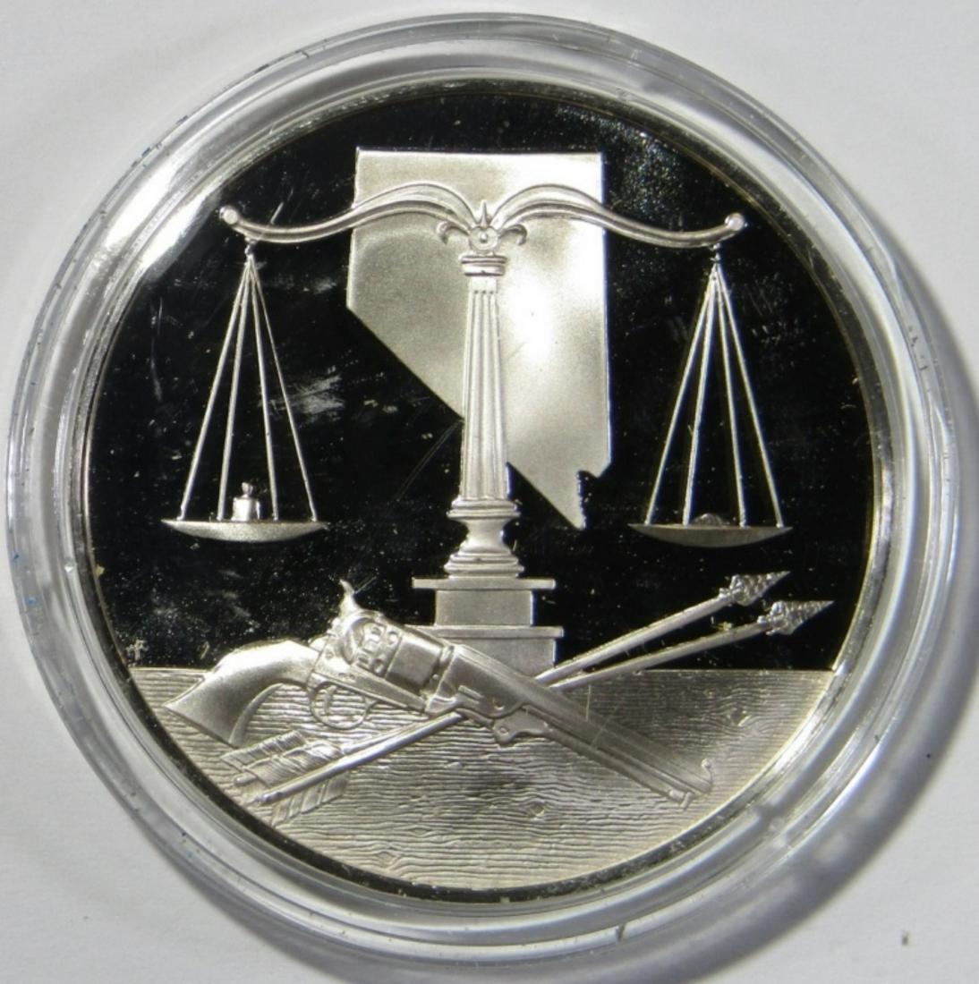 NEVADA STERLING SILVER STATE COMMEM (1 of 2)