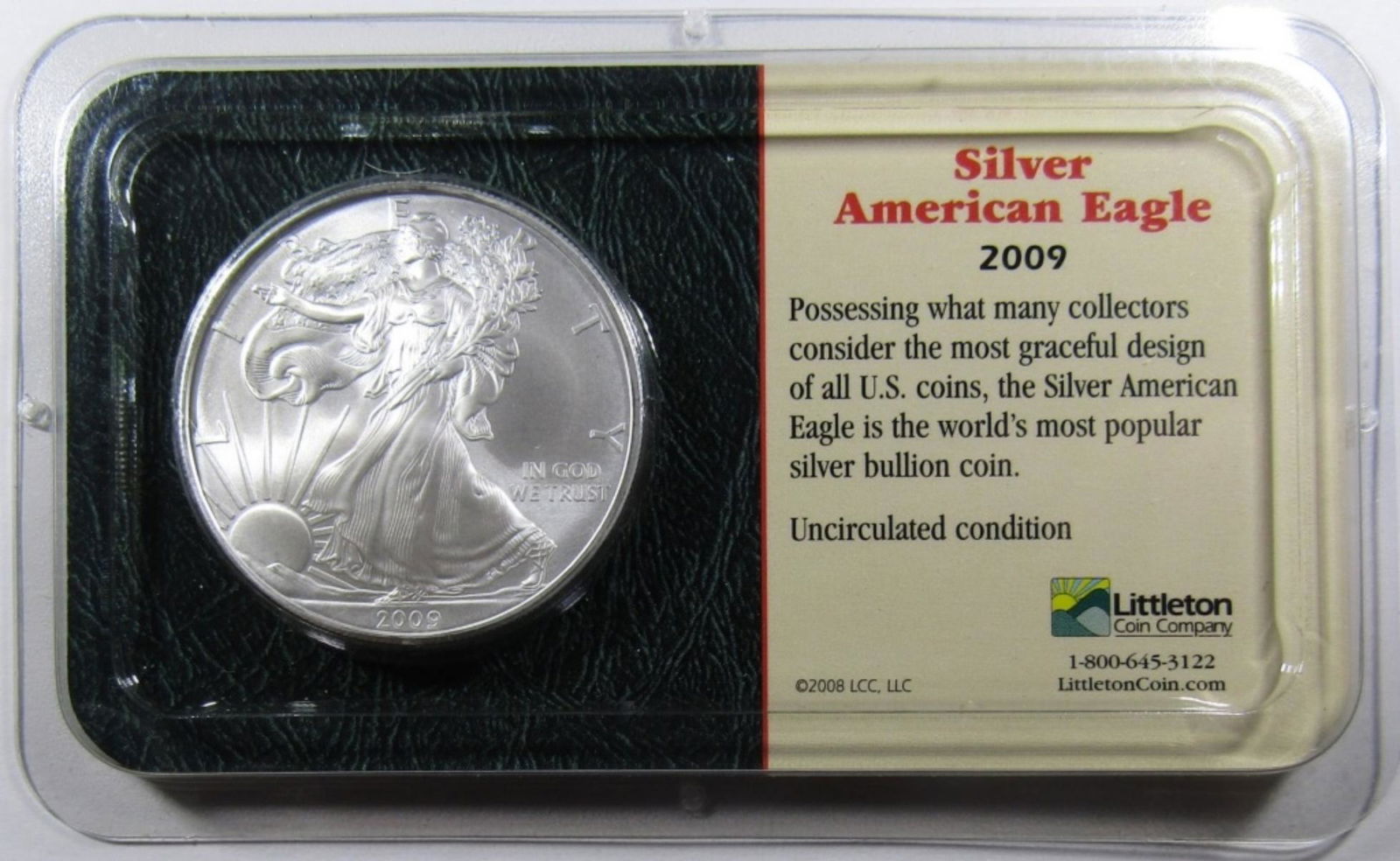 2009 SILVER EAGLE BU IN LITTLETON PACK (1 of 4)