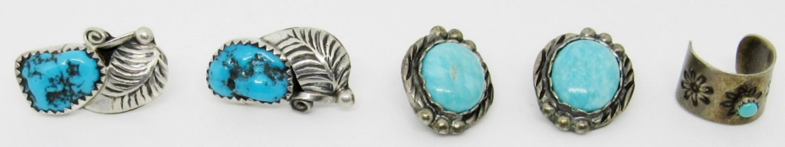 (2) Southwestern Earrings & (1) ear cuff (1 of 4)