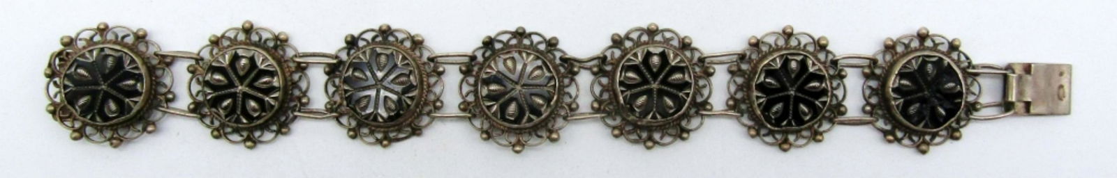 Vintage Mexico Sterling Bracelet (1 of 5)