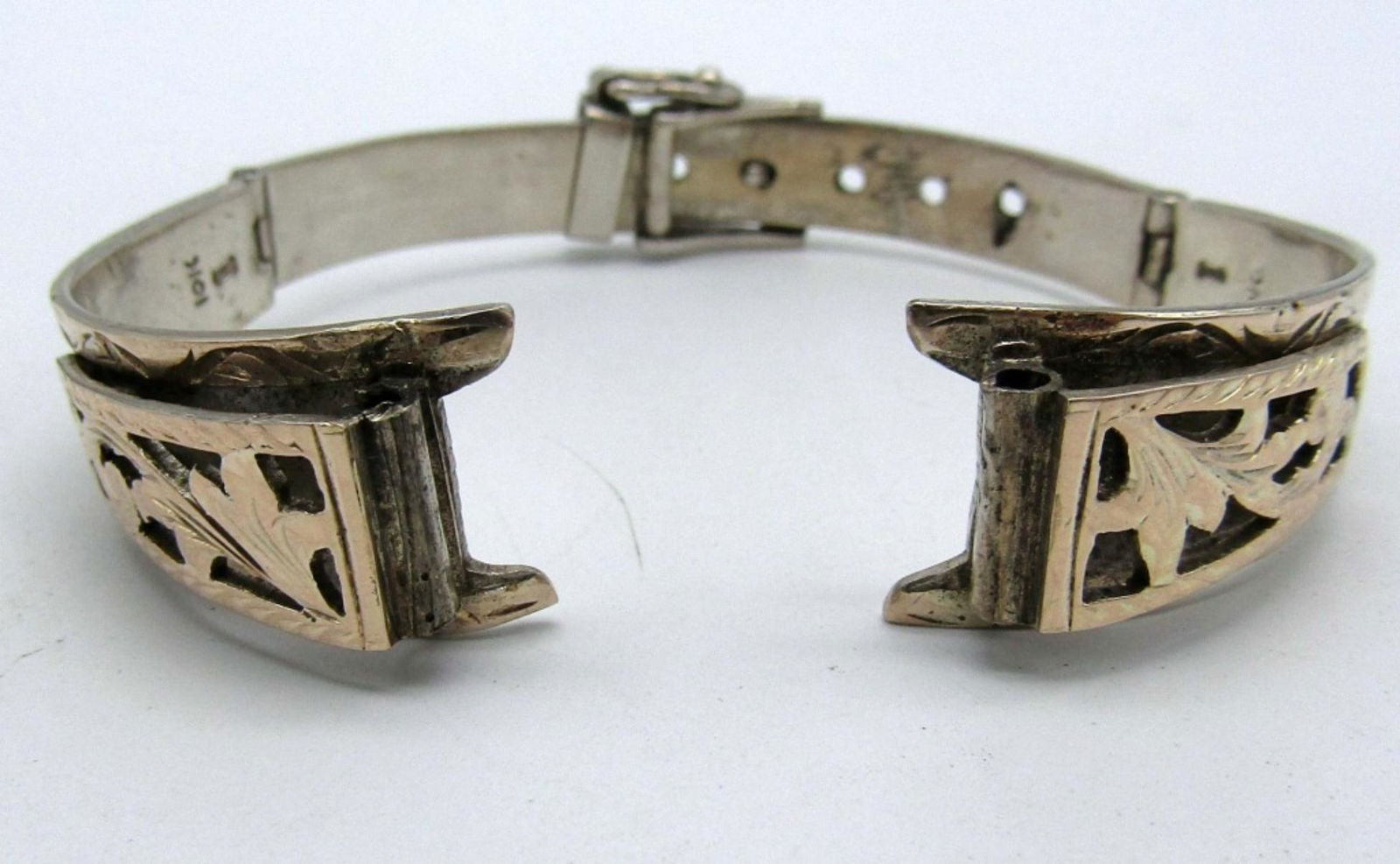 Mexico Sterling/10k Watch Band (1 of 6)