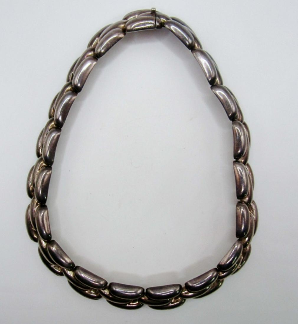 BAYANIMAN LTD Sterling Choker: 61.3dwt, stamped bayaniman ltd philippines 925