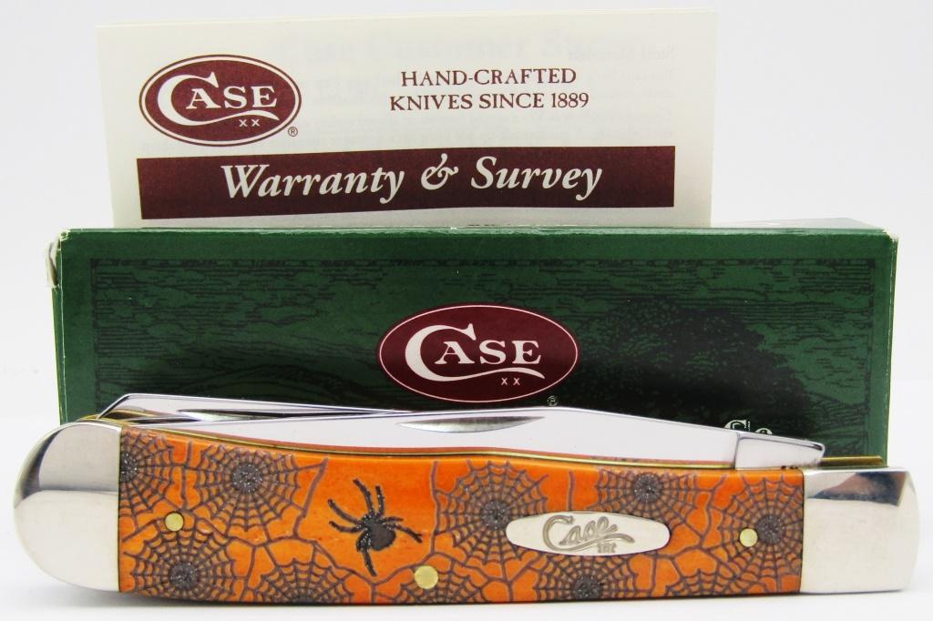 CaseXX 6254SS Persimmon Orange Spider Web (1 of 7)