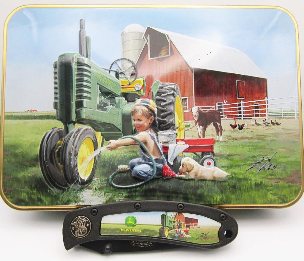 Smith & Wesson John Deere Pocket Knife NEW (1 of 7)