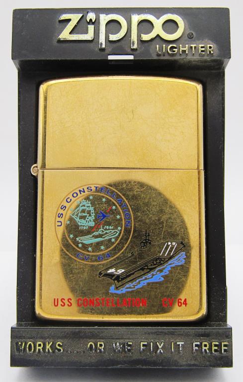 Zippo Lighter Uss New Jersey Bb 62