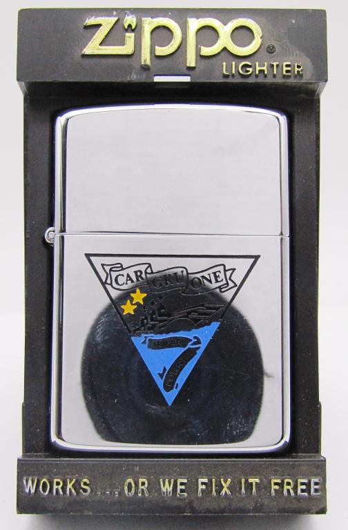 1988 Carrier Group One US Navy Pilot Zippo (1 of 6)