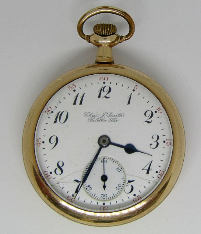 1907 HAMILTON 16 SIZE POCKET WATCH (1 of 7)