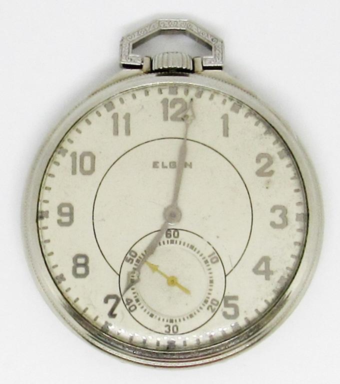 1932 ELGIN 12 SIZE POCKET WATCH (1 of 6)