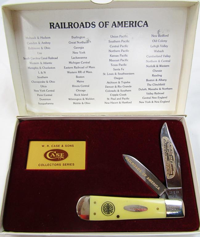 Case XX 3299 1/2 Railroads of America Pocket Knife (1 of 8)