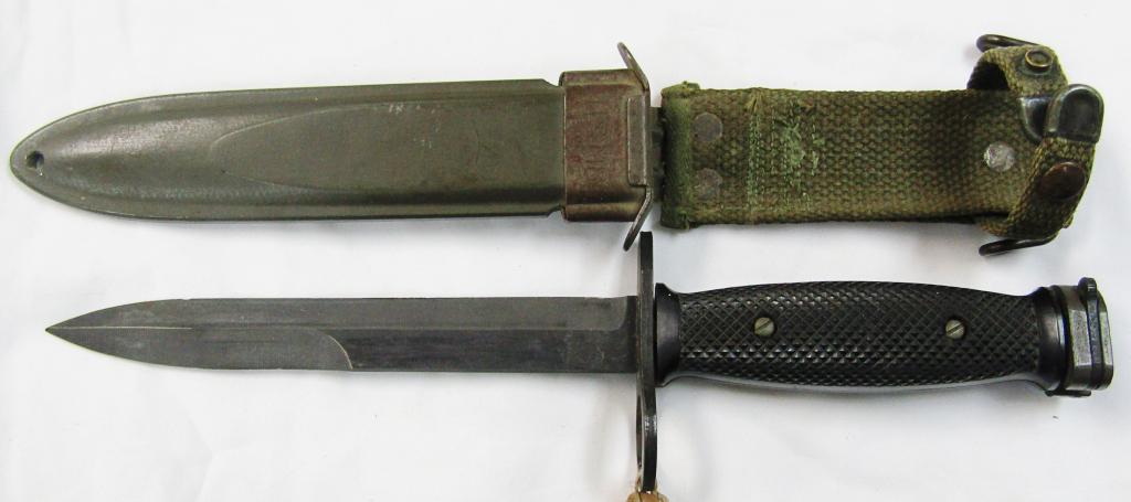 Vietnam Era USM7 BOC Bayonet & USM8 Scabbard (1 of 7)