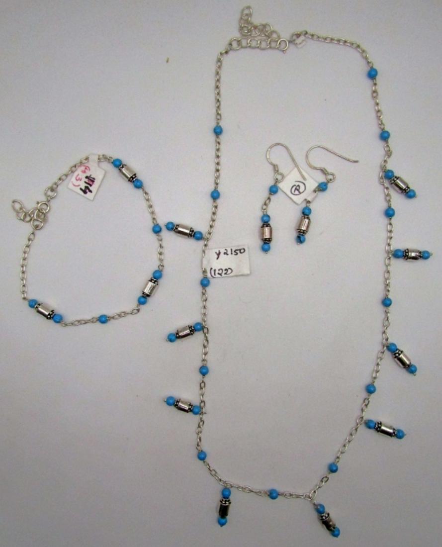 3pc MATCHING STERLING SET w/SLEEPING BEAUTY (1 of 4)