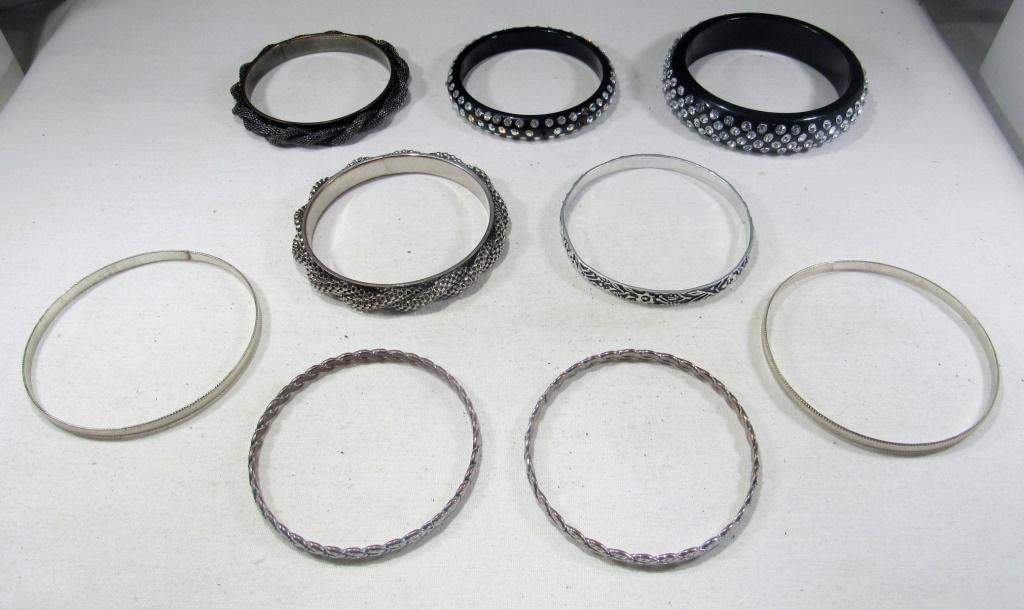 LARGE BANGLE BRACELET LOT (1 of 3)