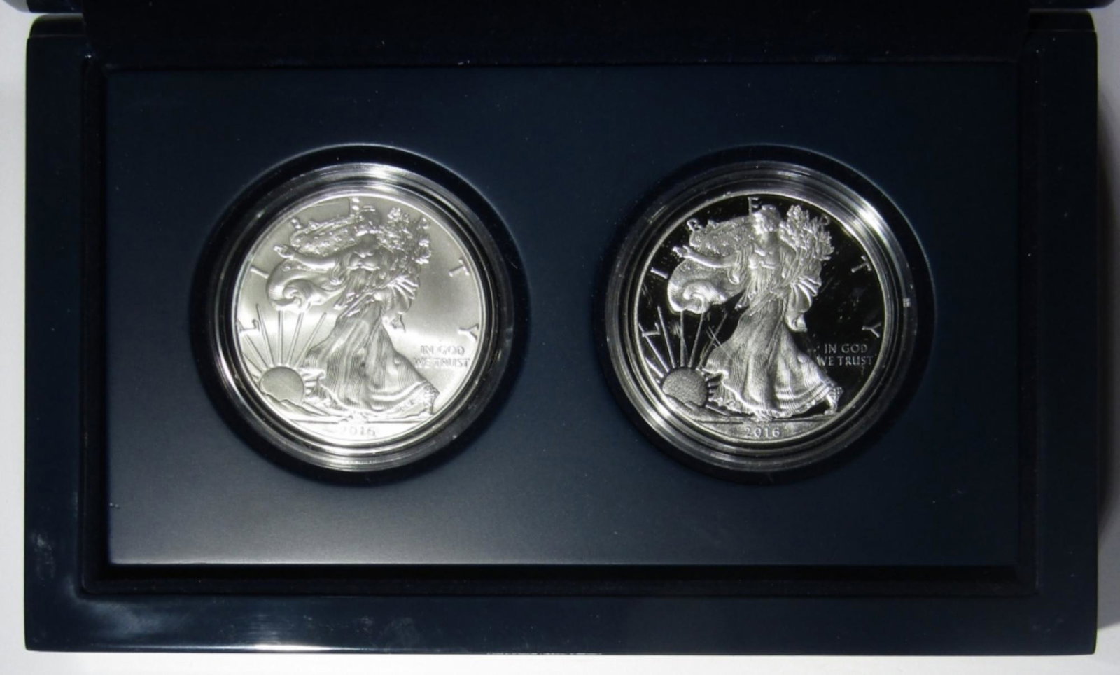 2016-W AMERICAN SILVER EAGLE 2-COIN SET (1 of 3)