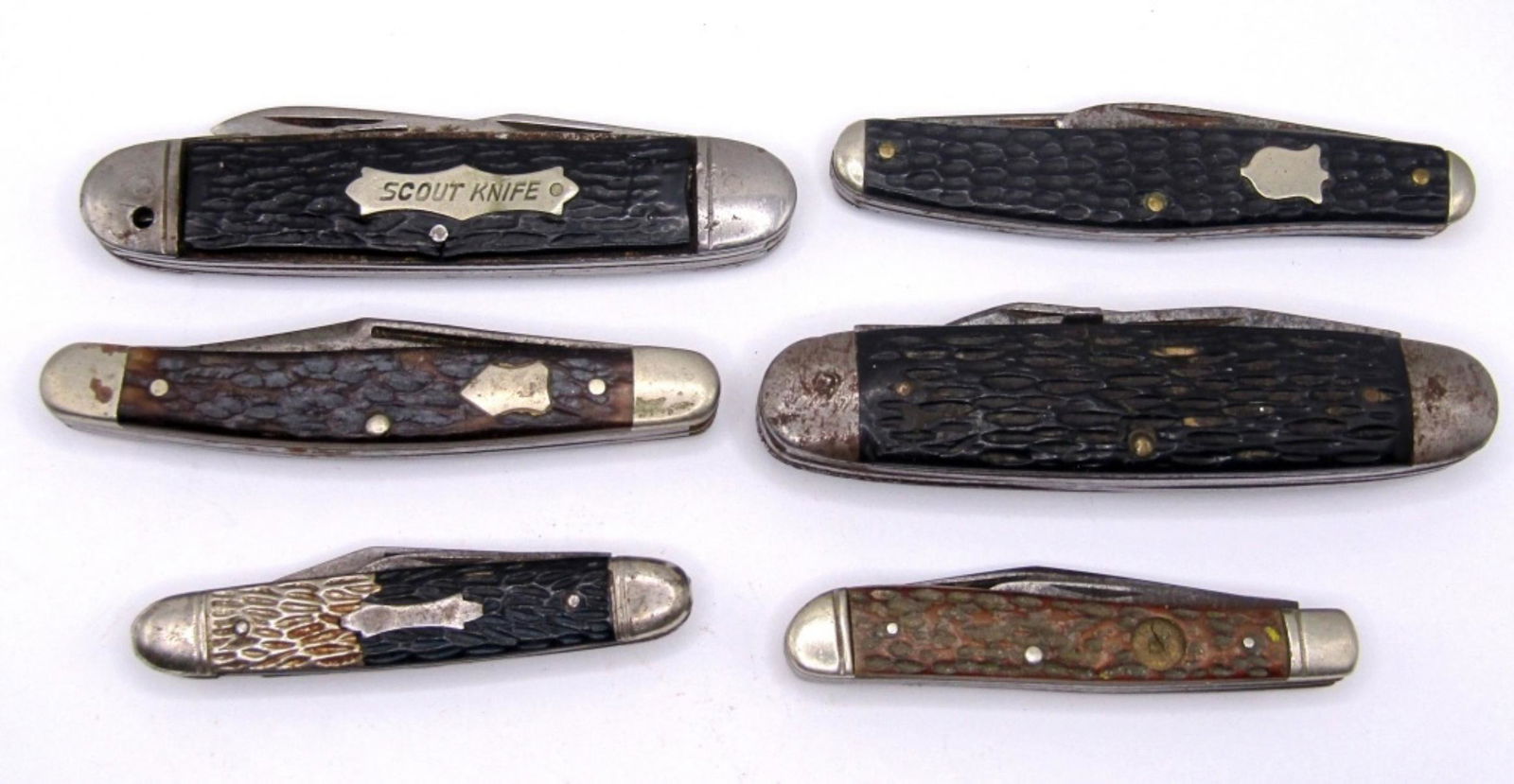 (6) VTG POCKET KNIVES - (1) SCOUT KNIFE, (1 of 5)