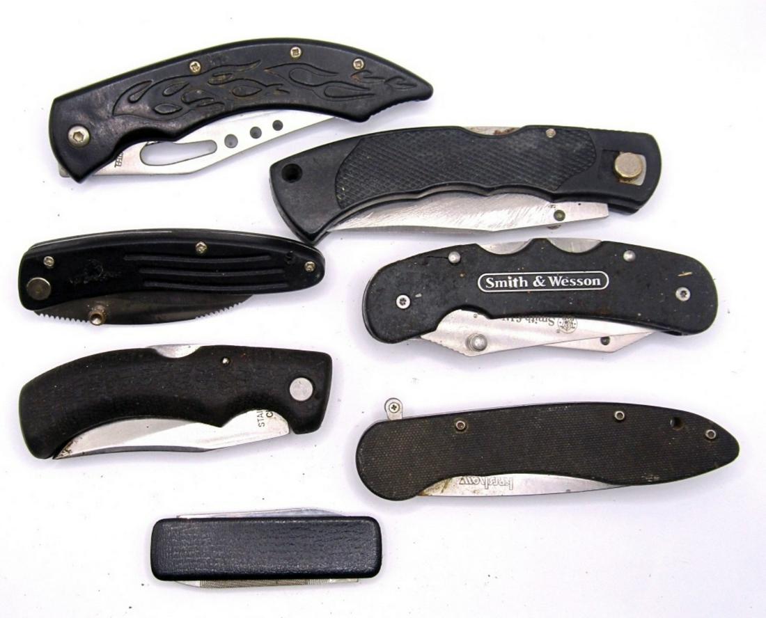 (7) UTILITY / HUNTING KNIFE LOT (1 of 3)