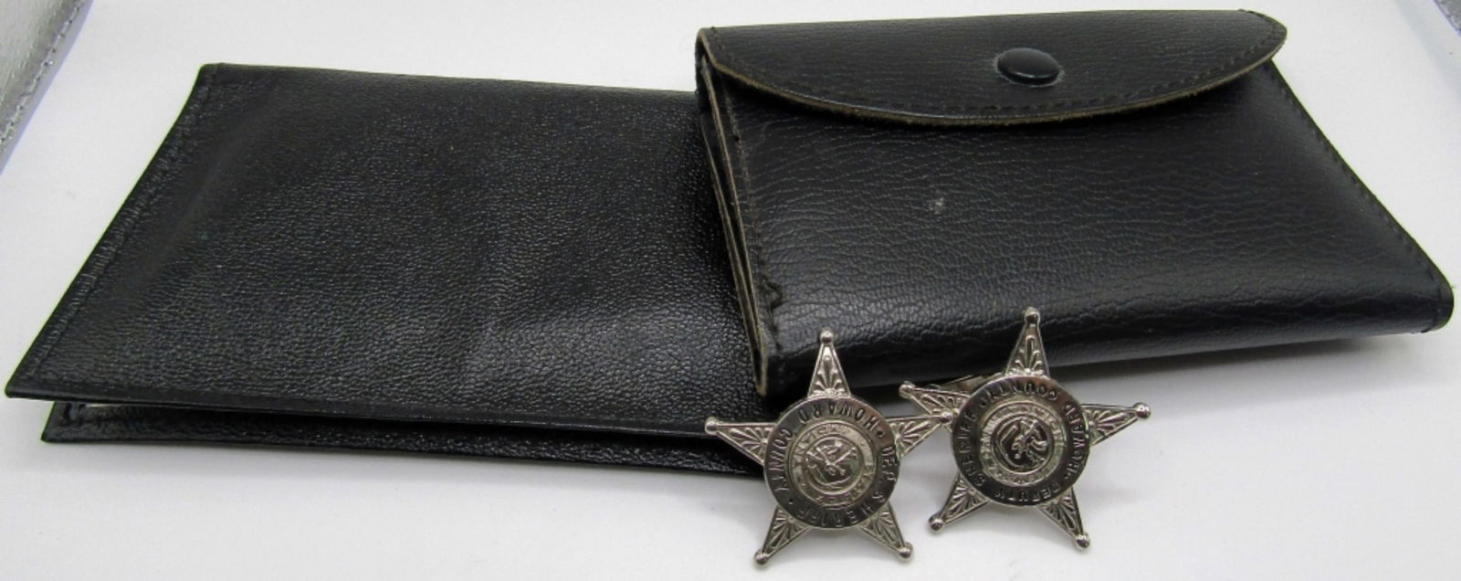 1960 SHERRIFF'S BADGE, I.D., & CUFFLINKS (1 of 5)
