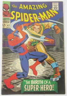 The Amazing Spider-Man #42 MARVEL 1966: BIRTH of a SUPER-HERO, VERY GOOD