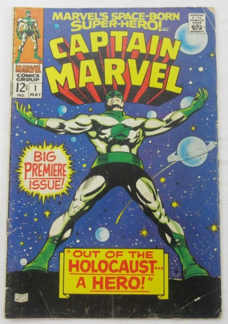 CAPTAIN MARVEL #1 MARVEL COMIC 1968 (1 of 4)